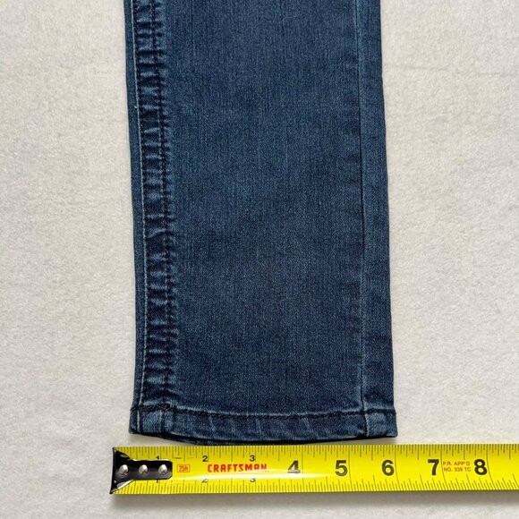Seven7 Women's Tummy-Less Slimmer Skinny Stretch Mid Rise Blue Jeans Size 12 NWT - Picture 11 of 12